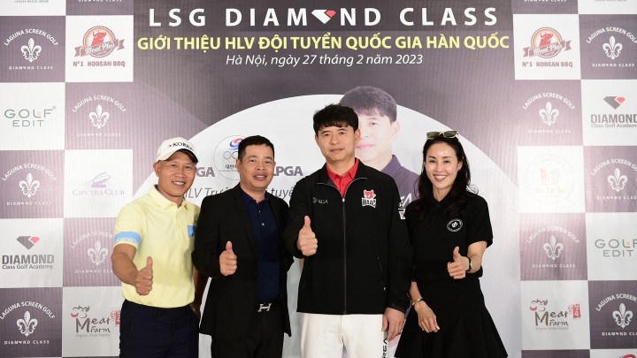 LSG Diamond Class Golf ra mắt tại Việt Nam cùng huấn luyện viên đội tuyển golf quốc gia Hàn Quốc