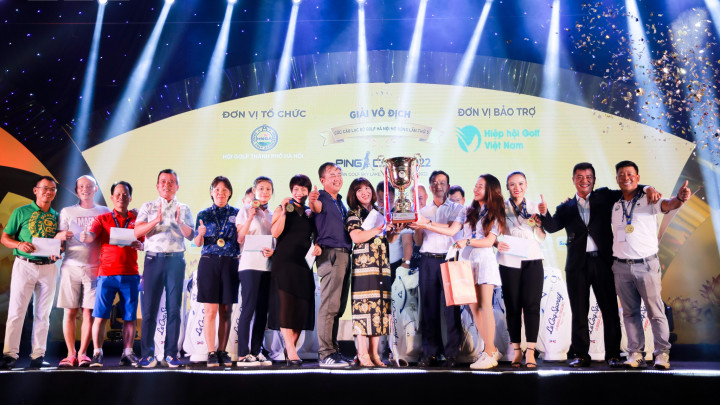 CLB Nữ Đại học Quốc gia vô địch giải các Câu lạc bộ golf Hà Nội Mở rộng – PING Cup 2022