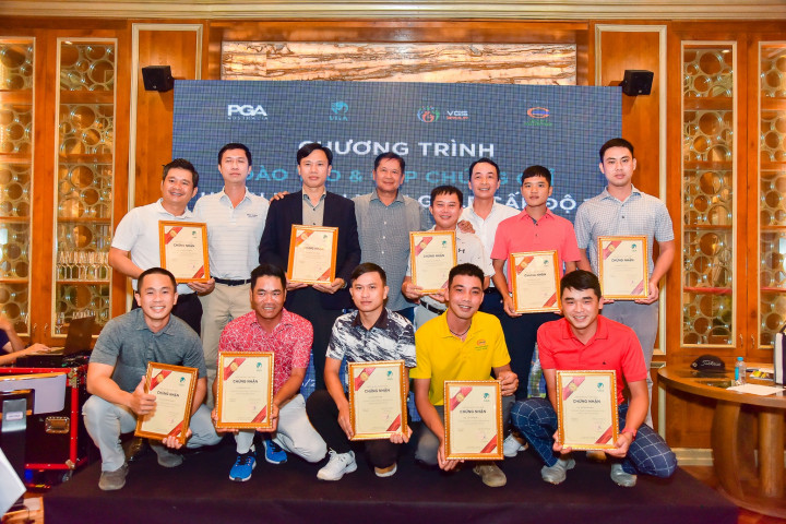 Danh sách các Huấn luyện viên golf có chứng chỉ của Hiệp hội golf Việt Nam