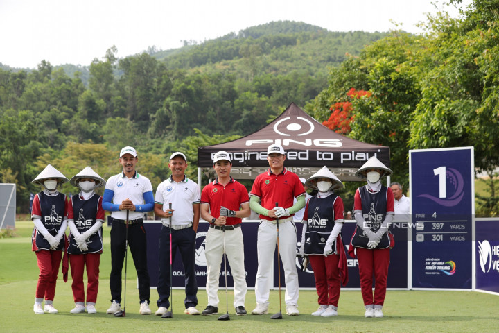 Gậy golf PING & thời trang Le Coq Sportif được ưa chuộng tại giải Vô địch các Hội golf Miền Trung