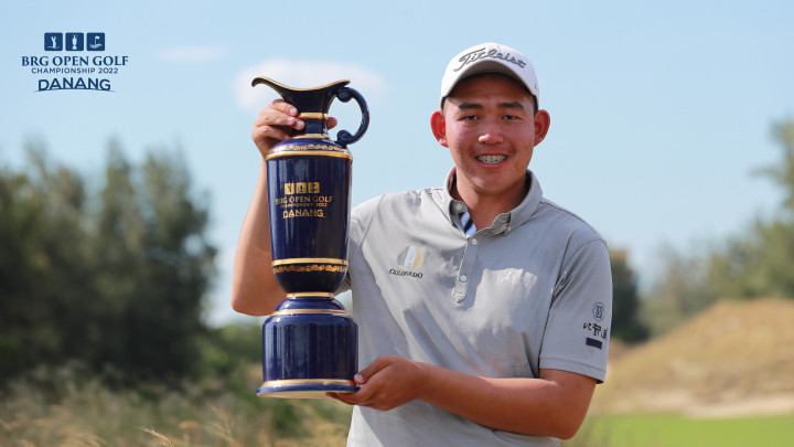 Chen Guxin is the new champion of BRG Open Golf Championship Danang 2022
